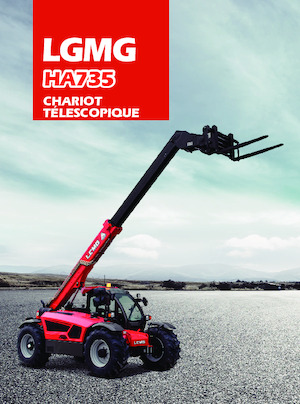 Ładowarki teleskopowe LGMG  HA735