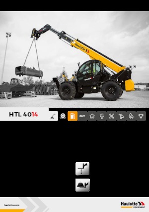 Ładowarki teleskopowe Haulotte HTL4014