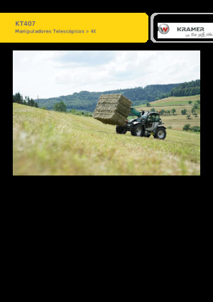 Ładowarki teleskopowe Kramer KT407