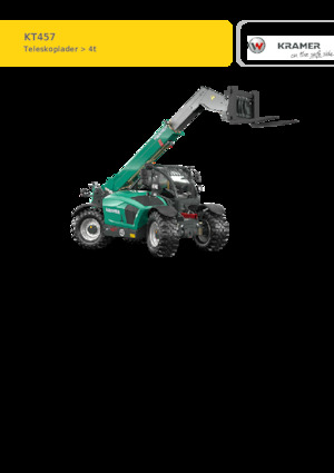 Ładowarki teleskopowe Kramer KT457