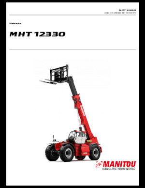 Ładowarki teleskopowe Manitou MHT 12330 ST5