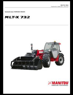 Ładowarki teleskopowe Manitou MLT-X 732