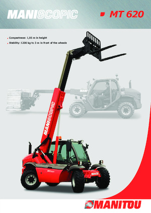 Ładowarki teleskopowe Manitou MT 620