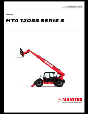 Ładowarki teleskopowe Manitou MTA 12055