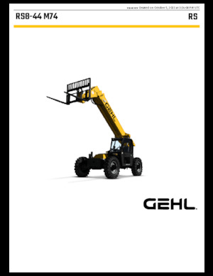 Ładowarki teleskopowe Gehl RS8-44 M74