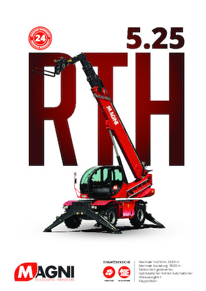 Ładowarka teleskopowa obrotowa MAGNI RTH 5.25 Smart