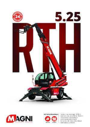 Ładowarka teleskopowa obrotowa MAGNI RTH 5.25 SH
