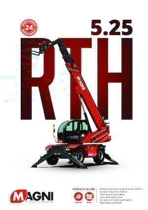 Ładowarka teleskopowa obrotowa MAGNI RTH 5.25 SH