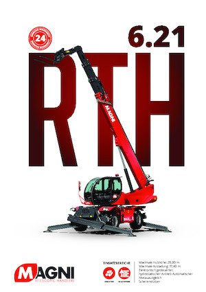 Ładowarka teleskopowa obrotowa MAGNI RTH 6.21 SH