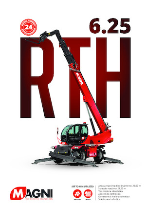 Ładowarka teleskopowa obrotowa MAGNI RTH 6.25 SH