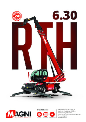Ładowarka teleskopowa obrotowa MAGNI RTH 6.30 SH