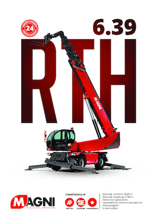 Ładowarka teleskopowa obrotowa MAGNI RTH 6.39 SH