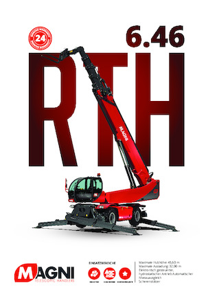 Ładowarka teleskopowa obrotowa MAGNI RTH 6.46 SH