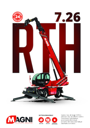 Ładowarka teleskopowa obrotowa MAGNI RTH 7.26 SH