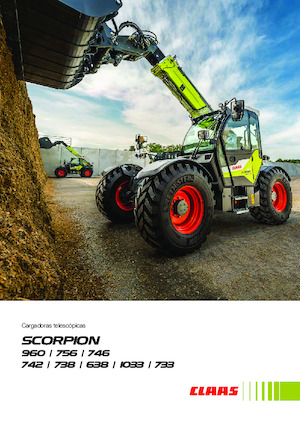 Ładowarki teleskopowe Claas Scorpion 638