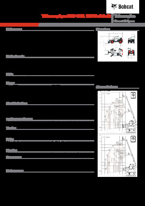 Ładowarki teleskopowe Bobcat T35.105L 100 V