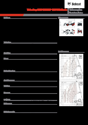 Ładowarki teleskopowe Bobcat T35.130SLP 100 V