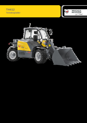 Ładowarki teleskopowe Wacker Neuson TH412