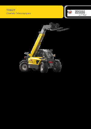 Ładowarki teleskopowe Wacker Neuson TH627