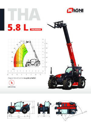 Ładowarki teleskopowe MAGNI THA 5.8 L