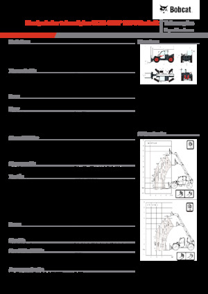 Ładowarki teleskopowe Bobcat TL34.65HF 135 V