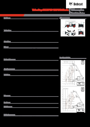 Ładowarki teleskopowe Bobcat TL35.70 100 V