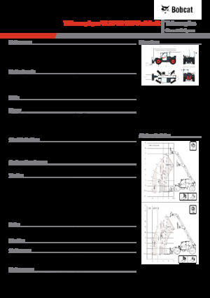 Ładowarki teleskopowe Bobcat TL35.70 100 V