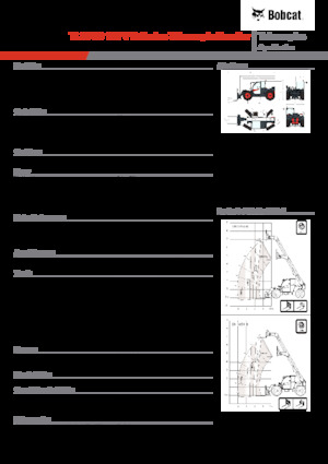Ładowarki teleskopowe Bobcat TL35.70 100 V