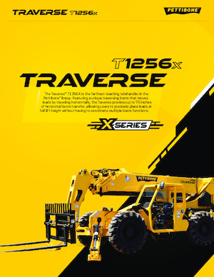 Ładowarki teleskopowe Pettibone Traverse T1256X