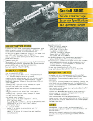 Koparki teleskopowe Gradall 880E