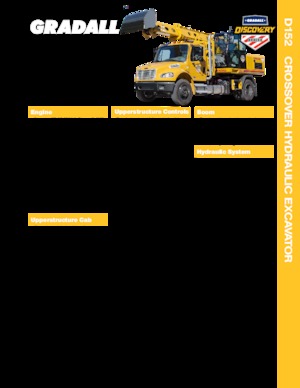 Koparki teleskopowe Gradall D152