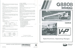 Koparki teleskopowe Gradall G880B