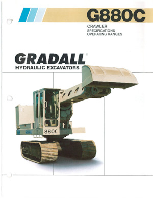 Koparki teleskopowe Gradall G880C