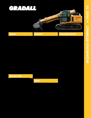 Koparki teleskopowe Gradall XL 3200 V