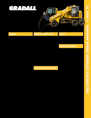Koparki teleskopowe Gradall XL 4100 V