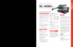 Koparki teleskopowe Gradall XL 4200 III