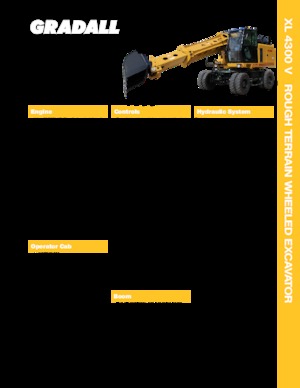 Koparki teleskopowe Gradall XL 4300 V