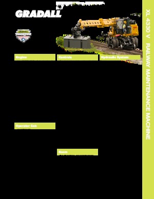 Koparki teleskopowe Gradall XL 4330 V