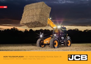 Placowe urządzenie załadowcze JCB 536-70 AGRI Pro