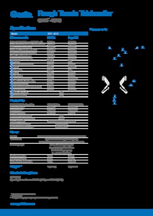 Ładowarki teleskopowe Genie GTH4018
