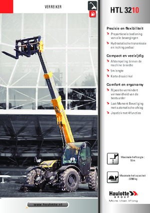 Ładowarki teleskopowe Haulotte HTL3210