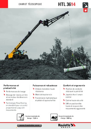 Ładowarki teleskopowe Haulotte HTL3614