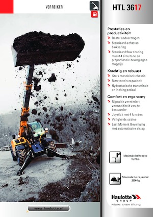 Ładowarki teleskopowe Haulotte HTL3617
