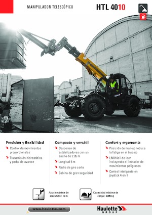 Ładowarki teleskopowe Haulotte HTL4010