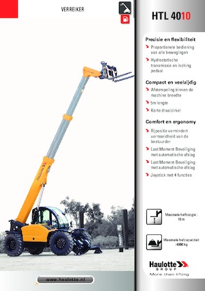 Ładowarki teleskopowe Haulotte HTL4010