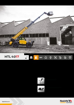 Ładowarki teleskopowe Haulotte HTL4017