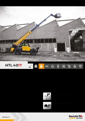 Ładowarki teleskopowe Haulotte HTL4017