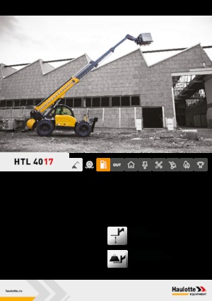 Ładowarki teleskopowe Haulotte HTL4017