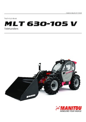 Ładowarki teleskopowe Manitou MLT 625