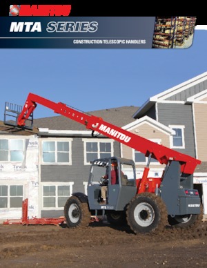 Ładowarki teleskopowe Manitou MTA 6034